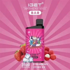 3500 puff iget bar strawberry lychee ice min.webp
