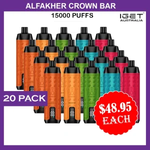 alfakher crown bar 150000 puffs 20 packs 1.webp