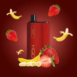 hqd box strawberry banana – 4000 puffs.webp