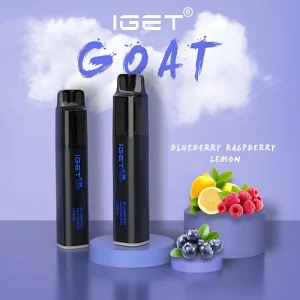 iget goat blueberry raspberry lemon – 5000 puffs.webp