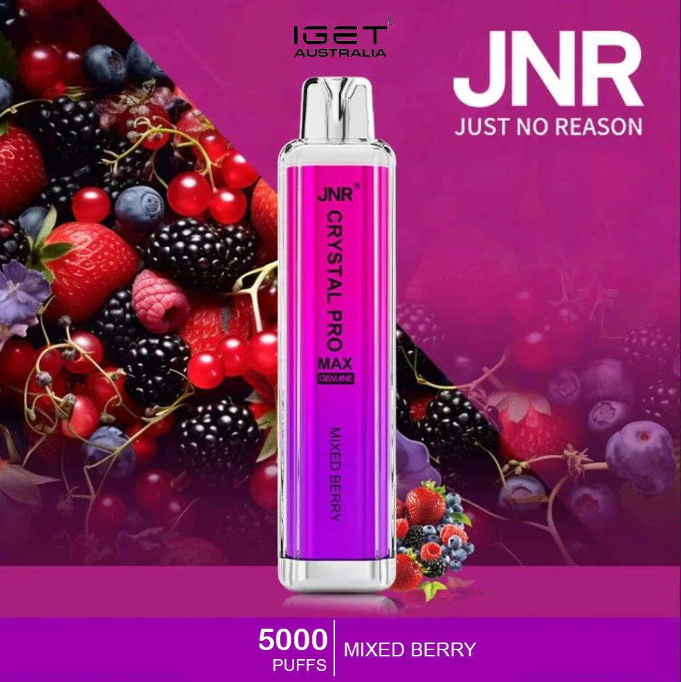 jnr crystal pro max mixed berry 5000 puffs.webp