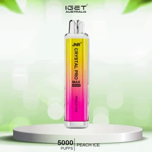 jnr crystal pro max peach ice 5000 puffs.webp