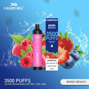 x qlusive mega bondi beach – 3500 puffs.webp