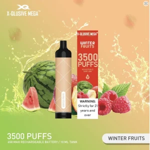 x qlusive mega winter fruit– 3500 puffs.webp