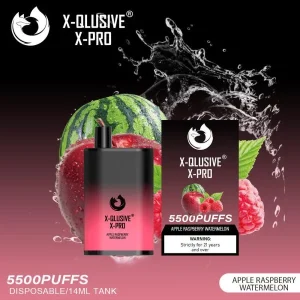 x qlusive x pro apple raspberry watermelon – 5500 puffs 600x600.jpg.webp