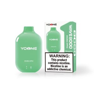 yoone wave 9000 puffs vape double apple the vape bar www.thevapebar.com .au .jpg