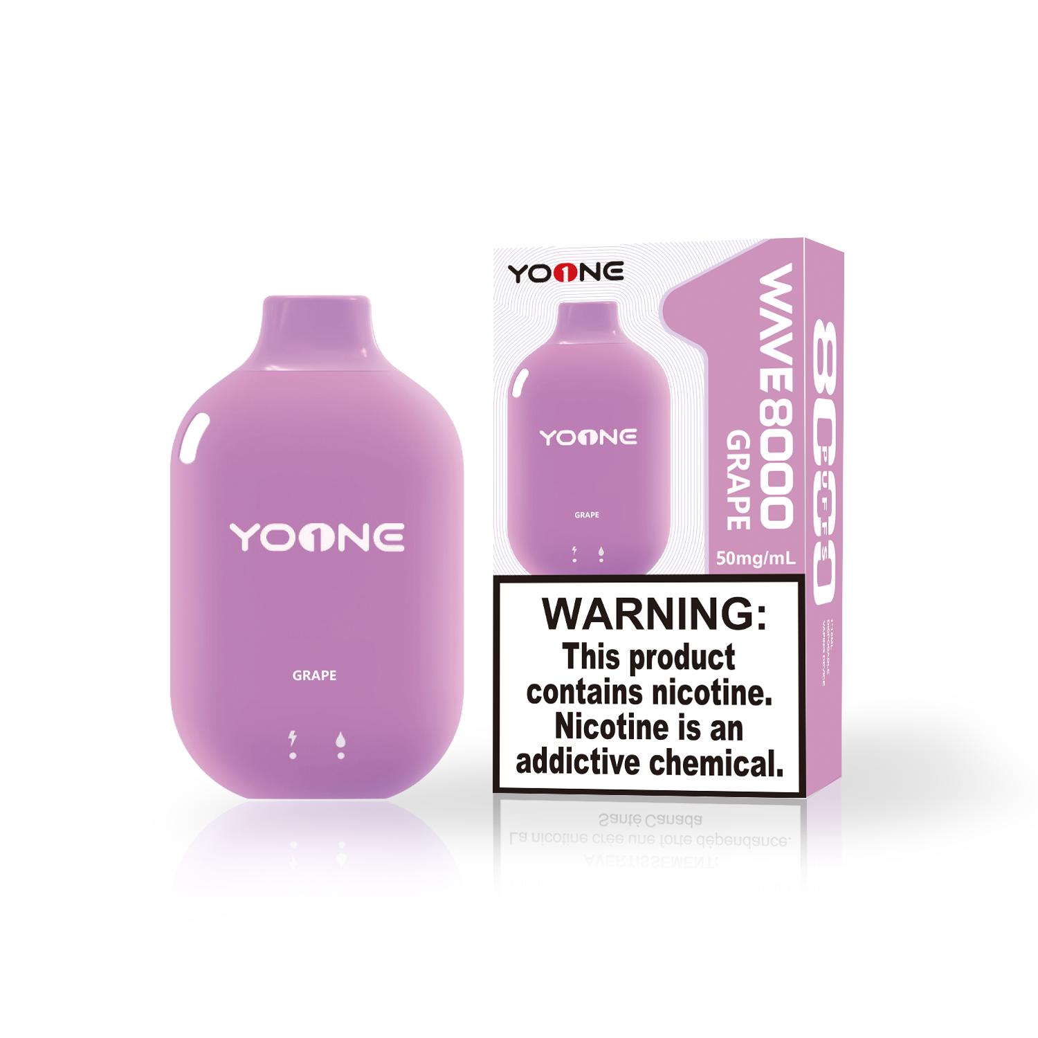 yoone wave 9000 puffs vape grape the vape bar www.thevapebar.com .au .jpg