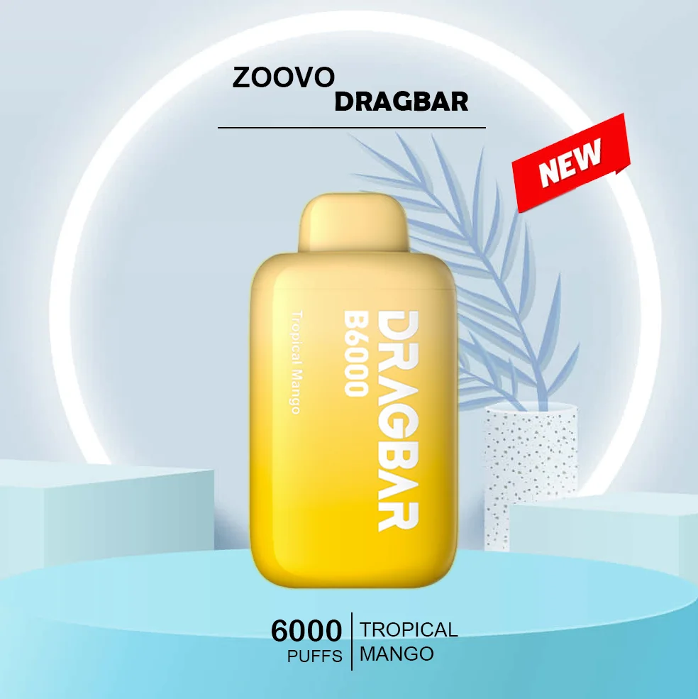 zoovoo dragbar tropical mango 6000 puffs.webp