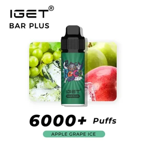 apple grape ice iget bar plus 6000 puffs.webp