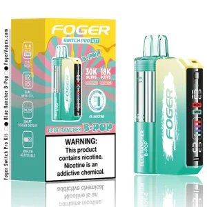 blue rancher b pop switch pro 30k puffs disposable kit box.webp