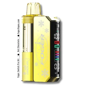 hot chocolate foger switch pro 30k puffs disposable kit holiday edition.webp