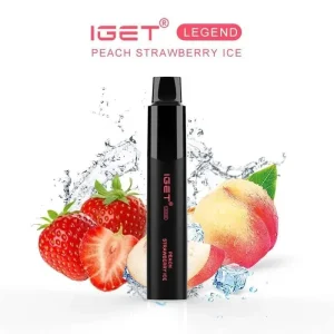 iget legend peach strawberry ice melbourne vapes disposable vapes.webp