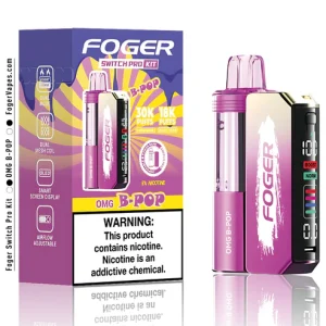 omg b pop switch pro 30k puffs disposable kit box.webp