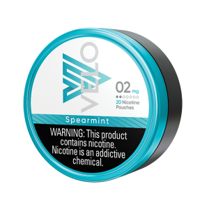 velo pouches 2mg spearmint leftalt withwarning 1.webp