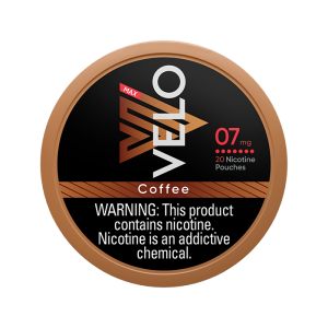 velo pouches 7mg coffee front withwarning.webp